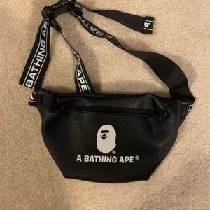 Bape A Bathing Ape Shoulder Waist Bag.